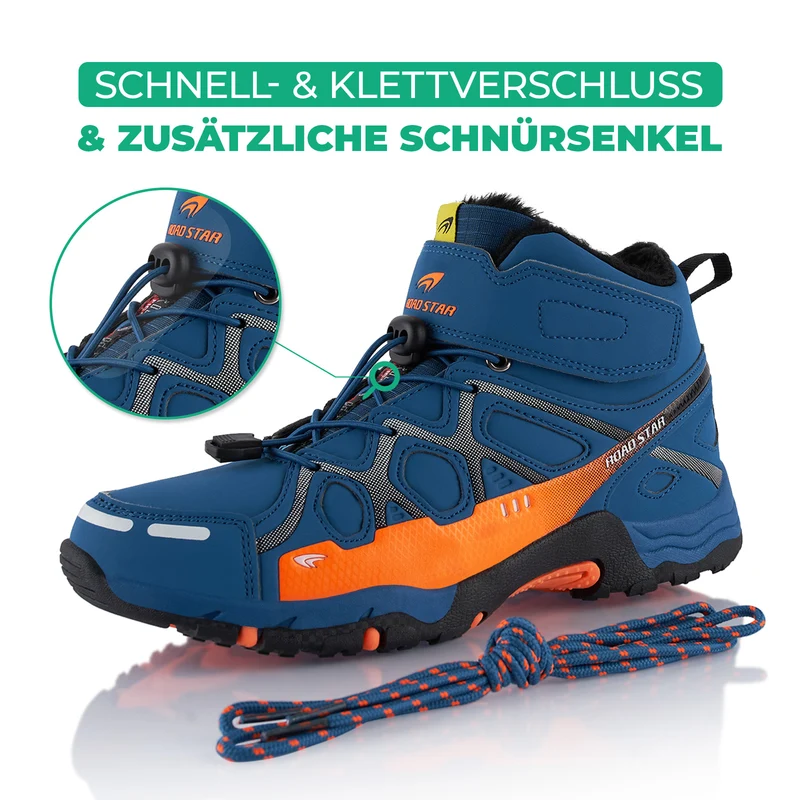 Winterstiefel Warm Gefütterte Wanderschuhe