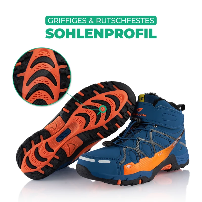 Winterstiefel Warm Gefütterte Wanderschuhe