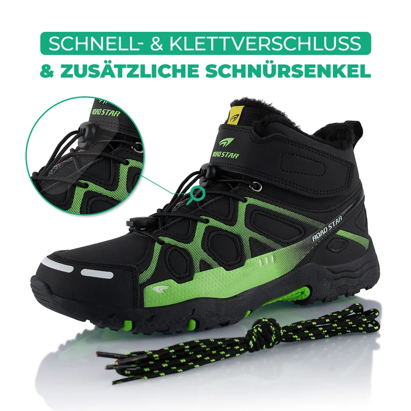 Winterstiefel Warm Gefütterte Wanderschuhe