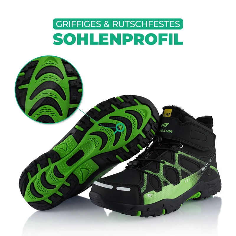Winterstiefel Warm Gefütterte Wanderschuhe