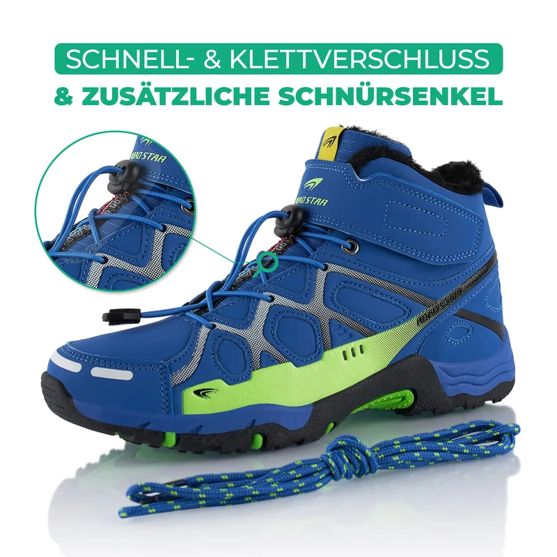 Winterstiefel Warm Gefütterte Wanderschuhe