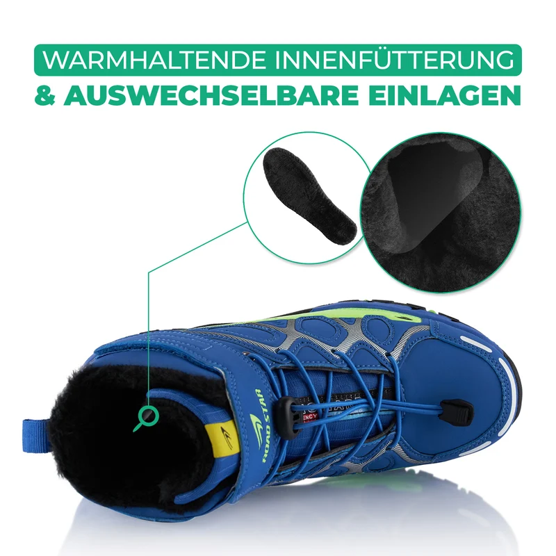 Winterstiefel Warm Gefütterte Wanderschuhe