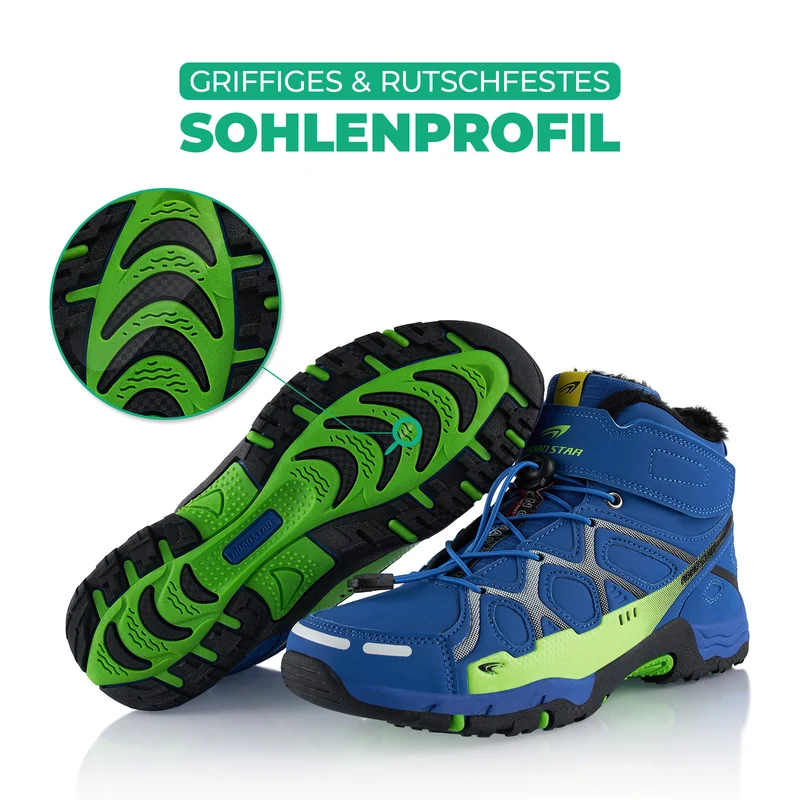 Winterstiefel Warm Gefütterte Wanderschuhe