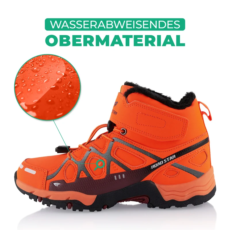 Winterstiefel Warm Gefütterte Wanderschuhe