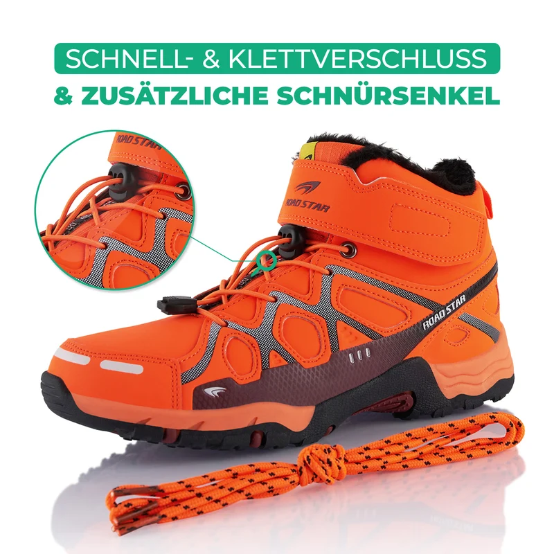 Winterstiefel Warm Gefütterte Wanderschuhe