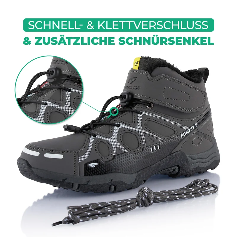 Winterstiefel Warm Gefütterte Wanderschuhe