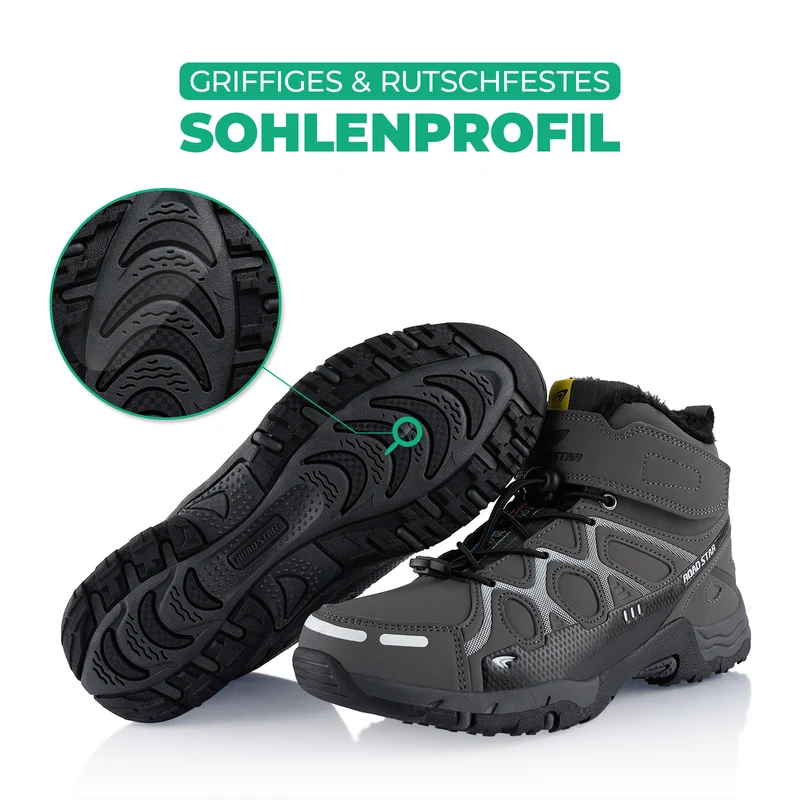 Winterstiefel Warm Gefütterte Wanderschuhe