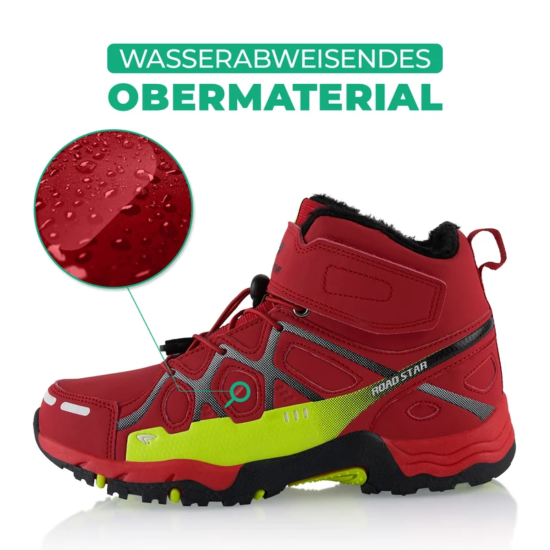 Winterstiefel Warm Gefütterte Wanderschuhe