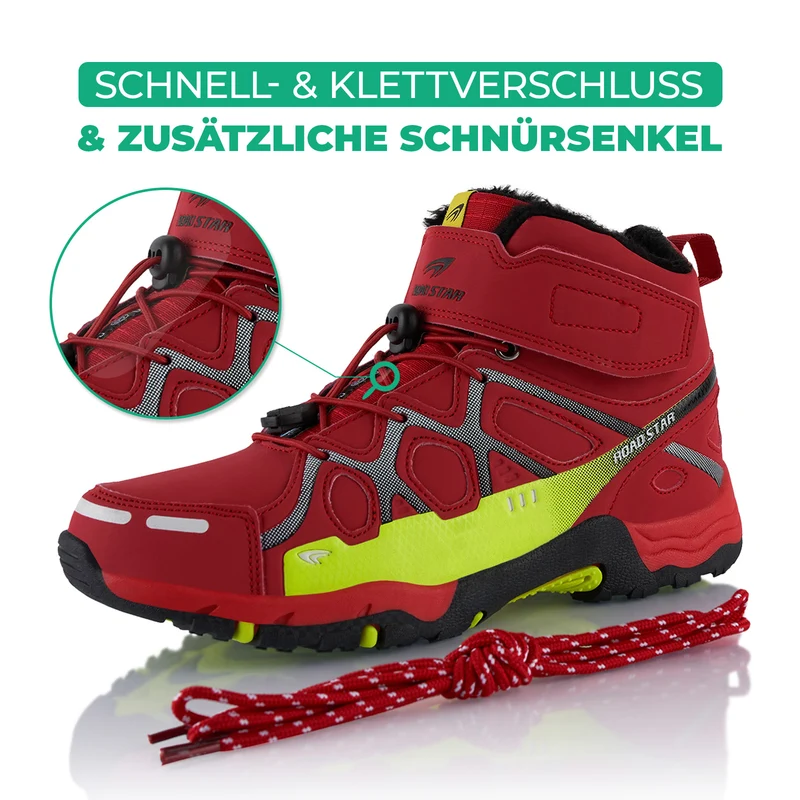 Winterstiefel Warm Gefütterte Wanderschuhe