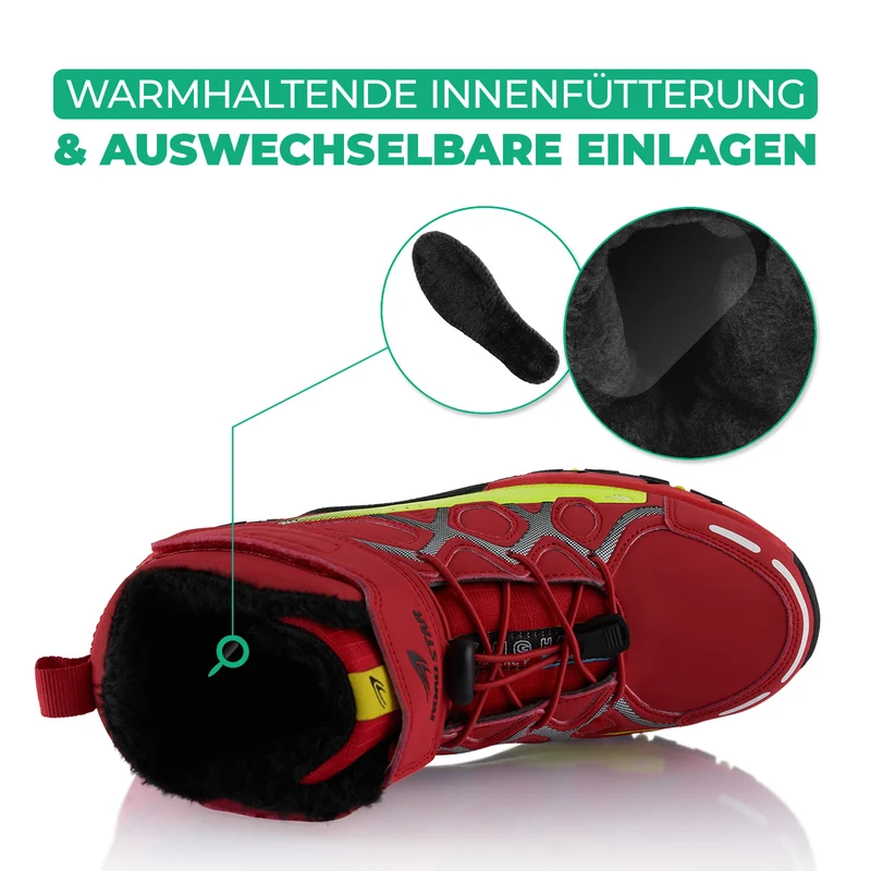 Winterstiefel Warm Gefütterte Wanderschuhe