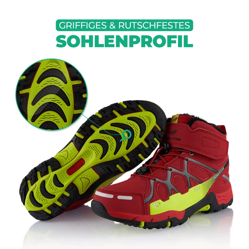 Winterstiefel Warm Gefütterte Wanderschuhe