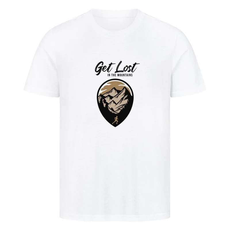 Get lost in the mountains - Bio Premium T-Shirt