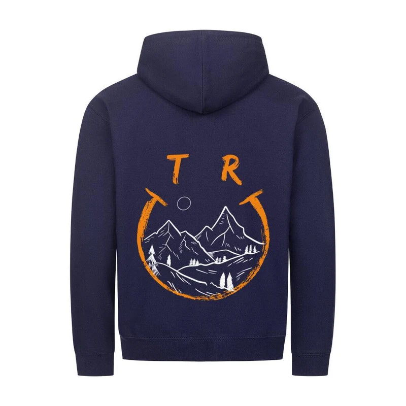 TRLRUN frame - Bio Premium Zipper Hoodie Unisex