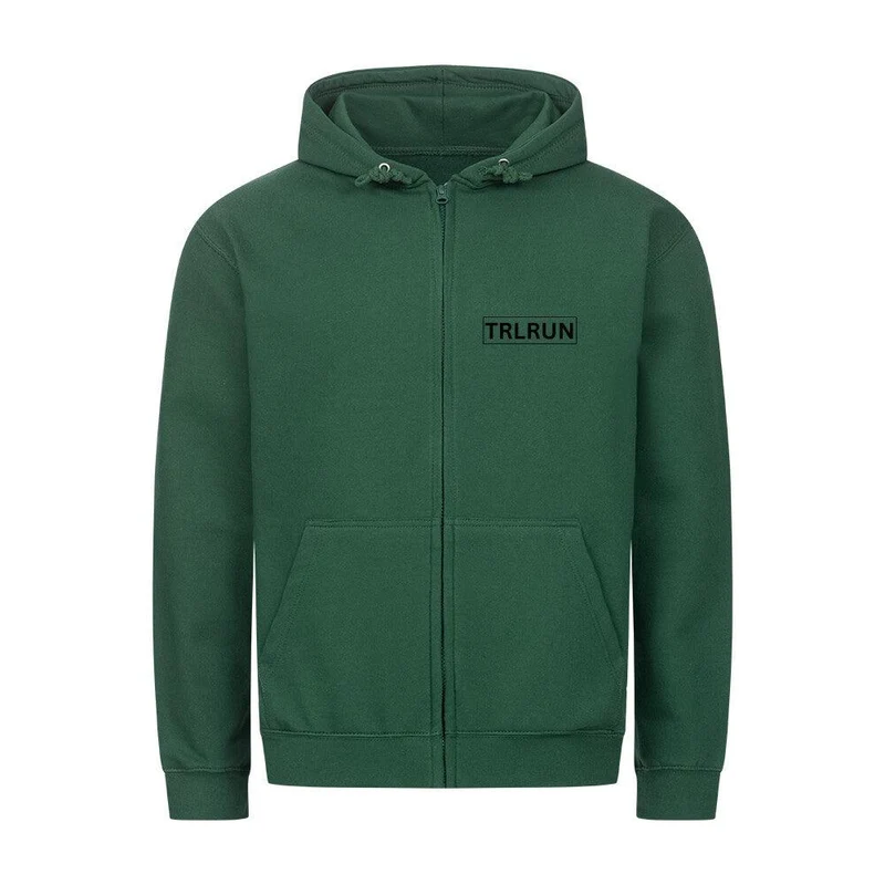 TRLRUN frame - Bio Premium Zipper Hoodie Unisex