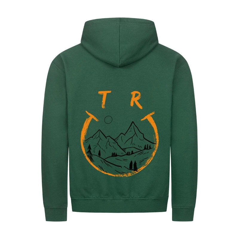 TRLRUN frame - Bio Premium Zipper Hoodie Unisex