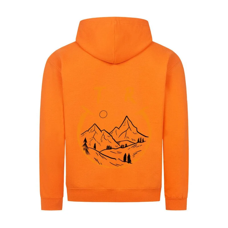 TRLRUN frame - Bio Premium Zipper Hoodie Unisex