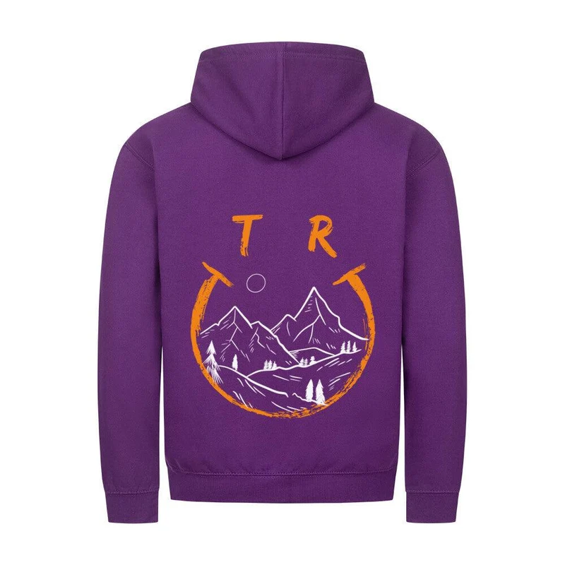 TRLRUN frame - Bio Premium Zipper Hoodie Unisex
