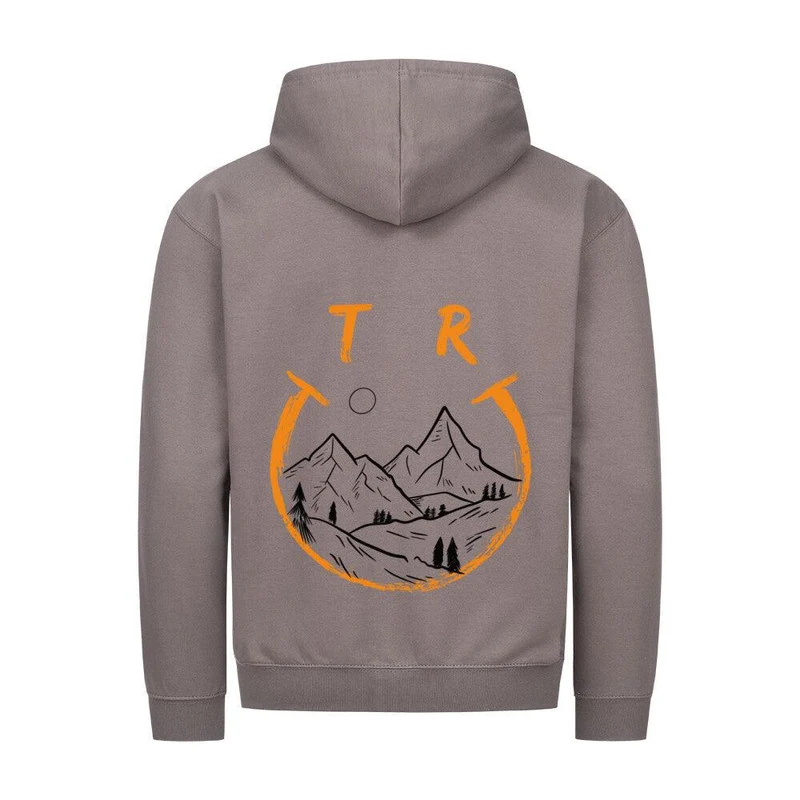 TRLRUN frame - Bio Premium Zipper Hoodie Unisex