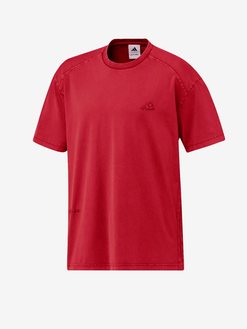 T-shirt rossa x Tyrrell Winston