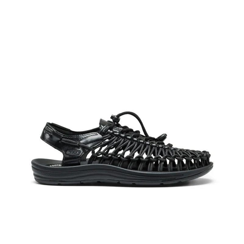 All Gender UNEEK Leder Sneaker | Perseid Black