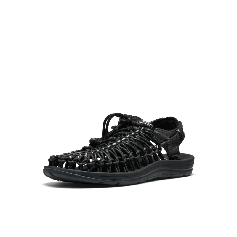 All Gender UNEEK Leder Sneaker | Perseid Black