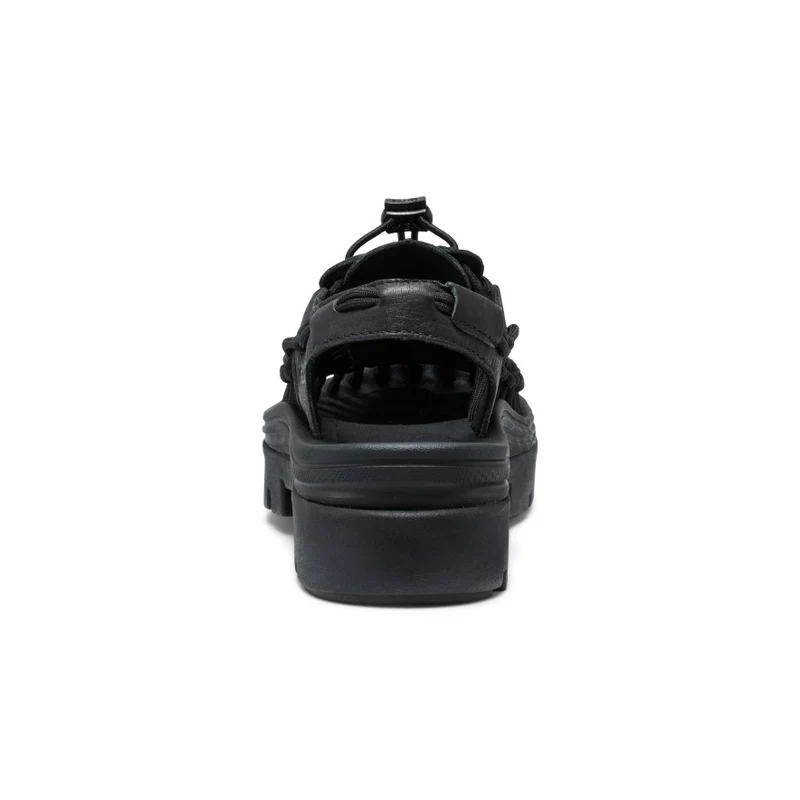 Unisex UNEEK PLT Sneaker | Black Smooth Lea