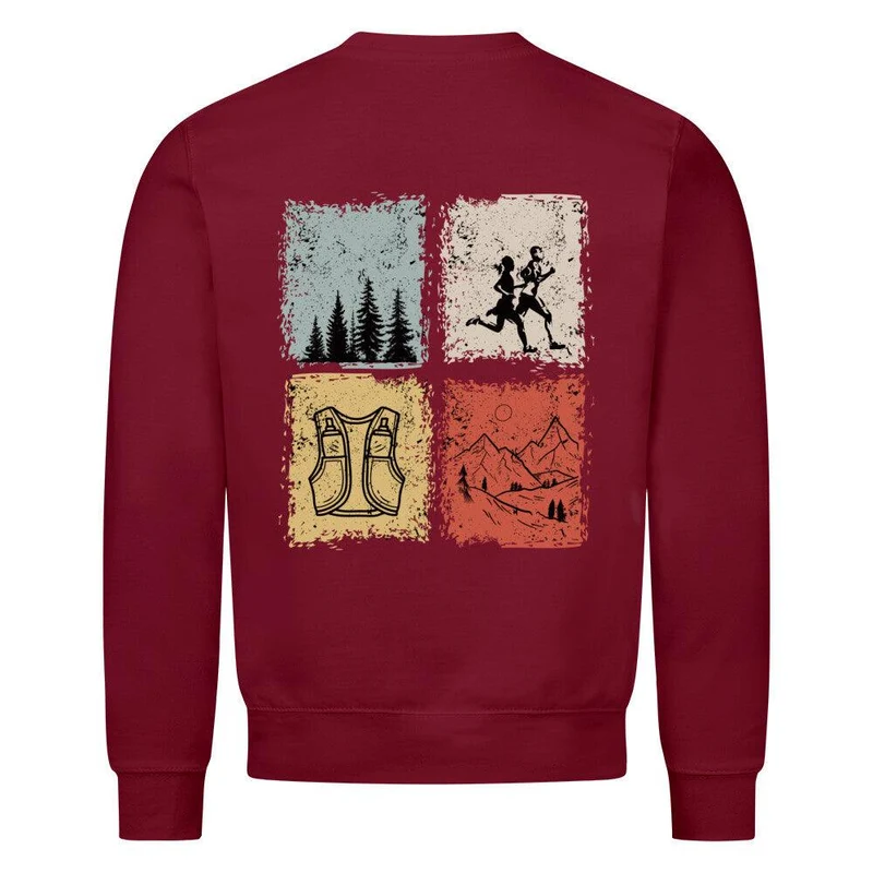 just trailrun 4 elements - Bio Premium Sweatshirt