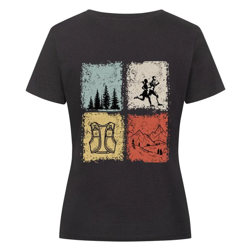 just trailrun 4 elements - Bio Premium Shirt Damen