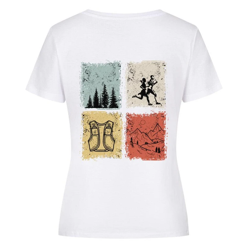 just trailrun 4 elements - Bio Premium Shirt Damen