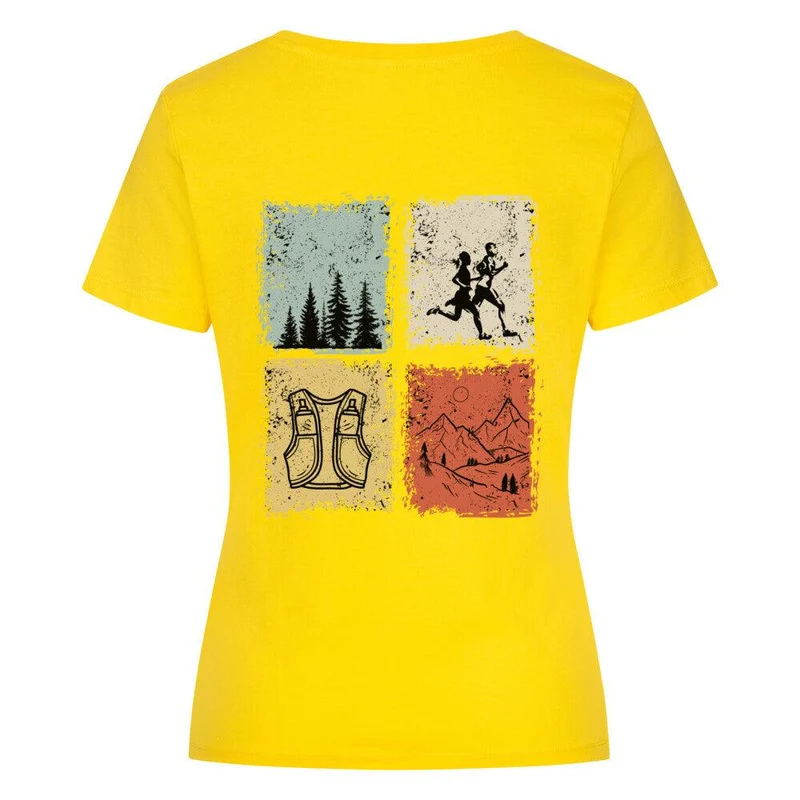 just trailrun 4 elements - Bio Premium Shirt Damen
