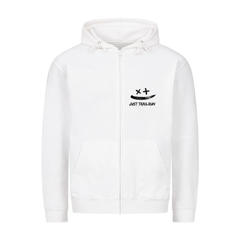 just trailrun 4 elements - Bio Premium Zipper Hoodie