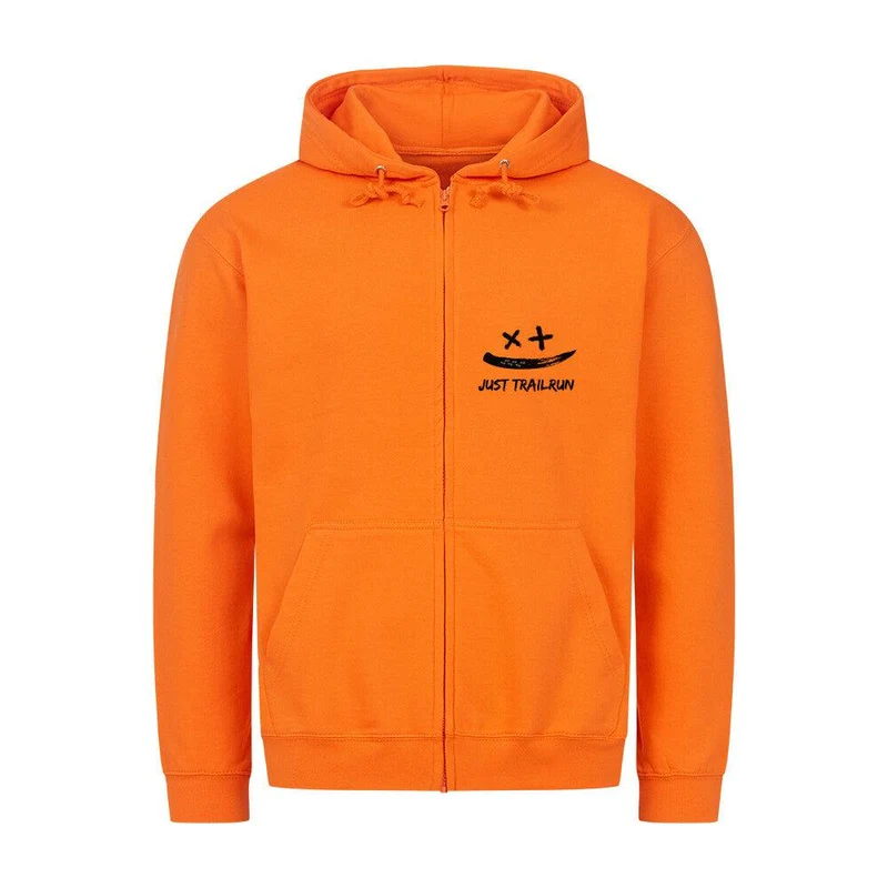 just trailrun 4 elements - Bio Premium Zipper Hoodie