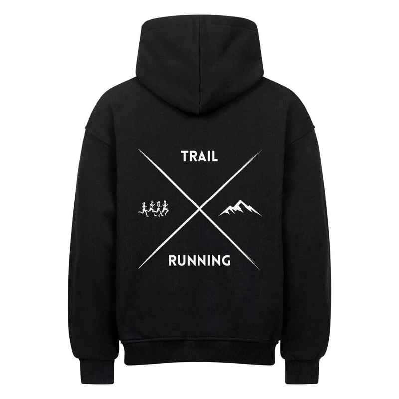 Trail Running Cross - Bio Premium Oversized Hoodie