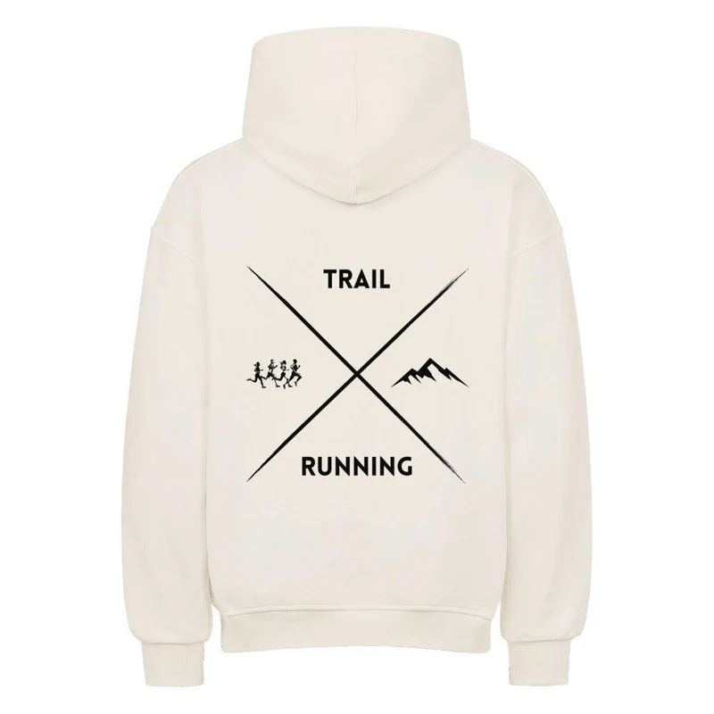 Trail Running Cross - Bio Premium Oversized Hoodie