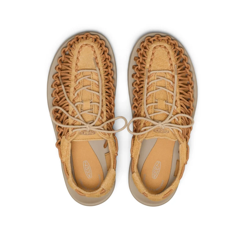 All Gender UNEEK Leder Sneaker | Oak Buff/Plaza Taupe