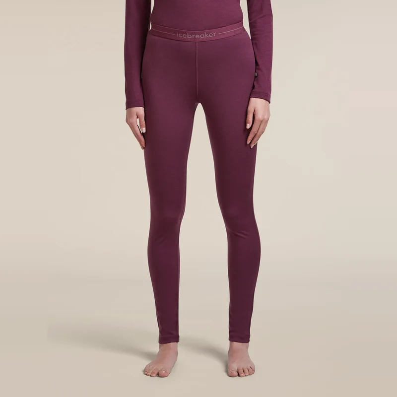 Icebreaker 200 Oasis Leggings W DK Berry