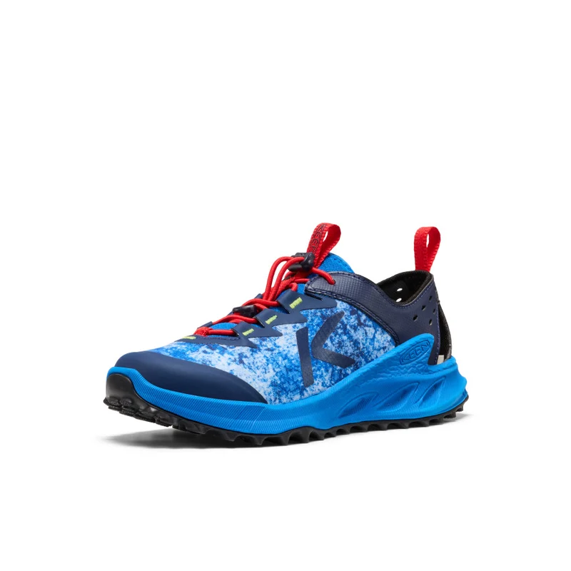 Zionic ADV Sandale für große Kids | Precious Blue/Racing Red