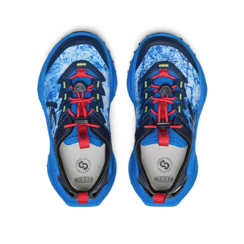 Zionic ADV Sandale für kleine Kids | Precious Blue/Racing Red