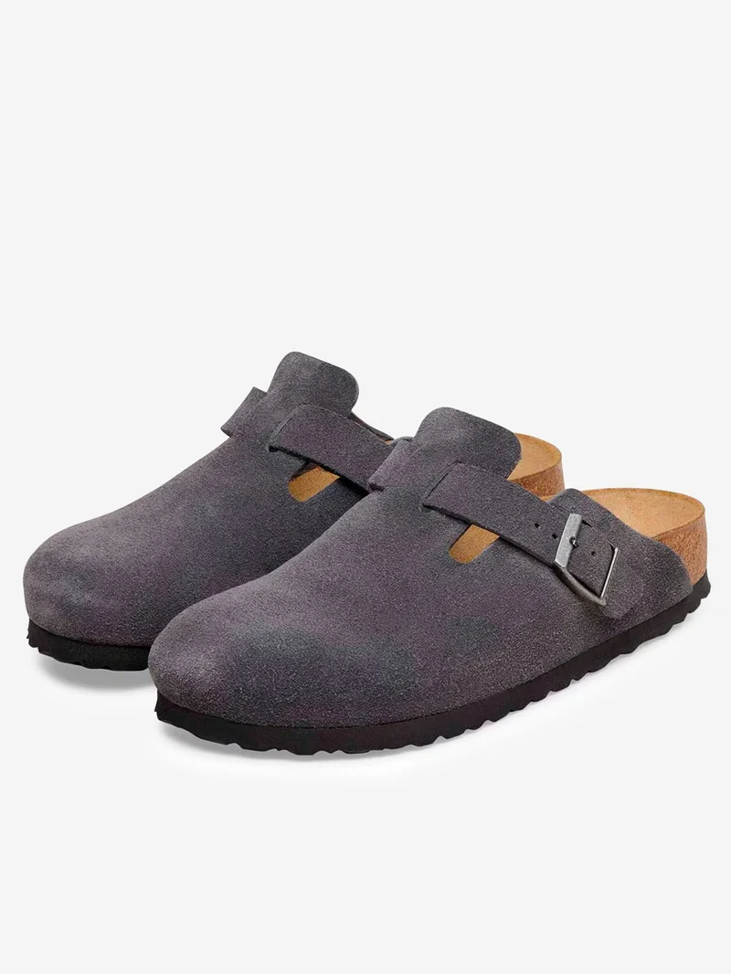 Boston Suede 'Charcoal'