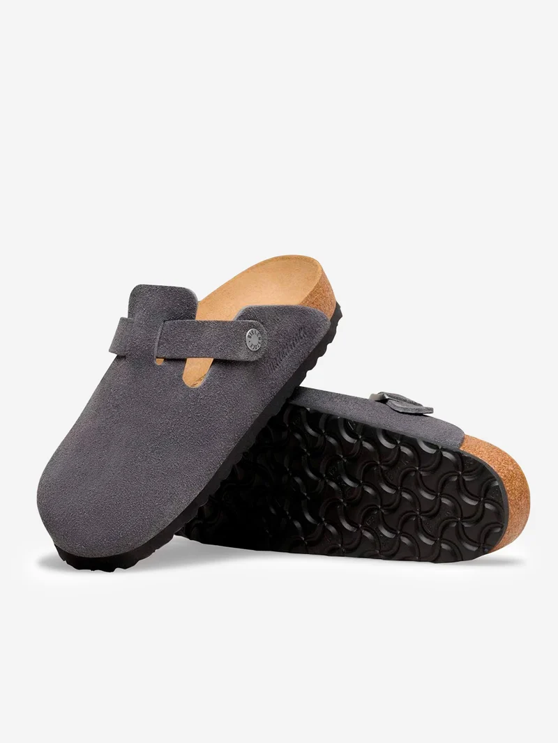 Boston Suede 'Charcoal'