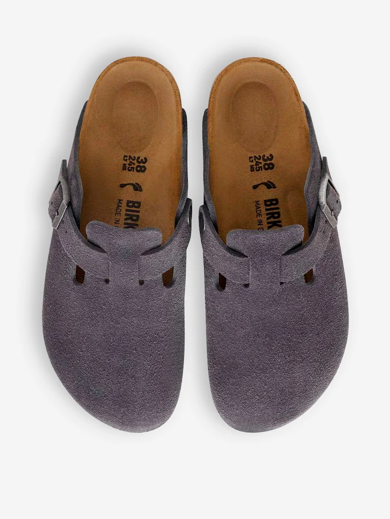 Boston Suede 'Charcoal'