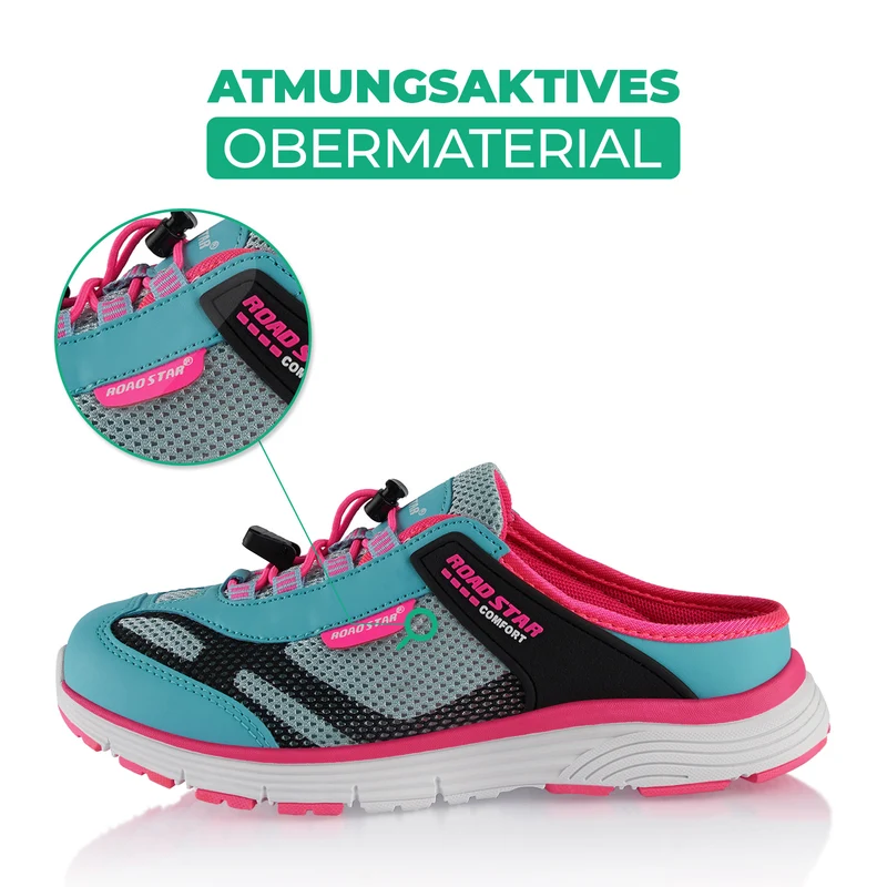 Atmungsaktive Clogs für Drinnen und Draußen