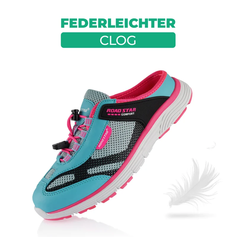 Atmungsaktive Clogs für Drinnen und Draußen