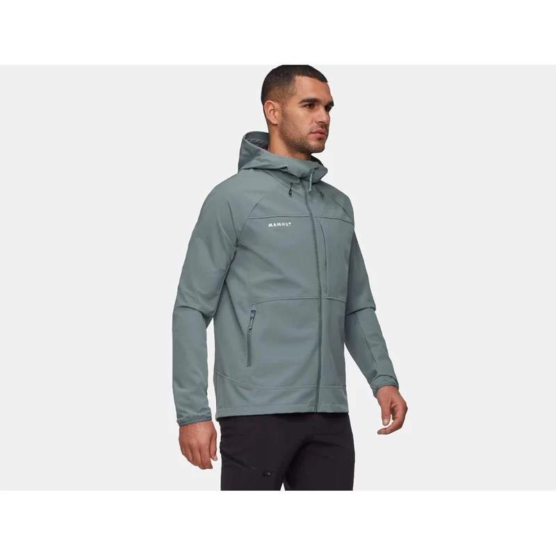 Mammut Ultimate Comfort SO Hooded Jacket Men - Strat