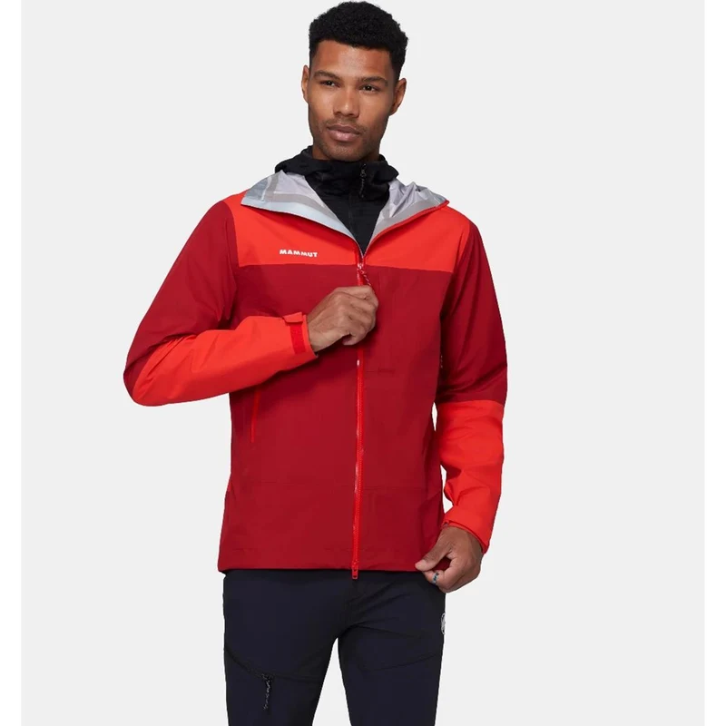 Mammut Alto Guide HS Hooded Jacket Men - Dark Mammut Red