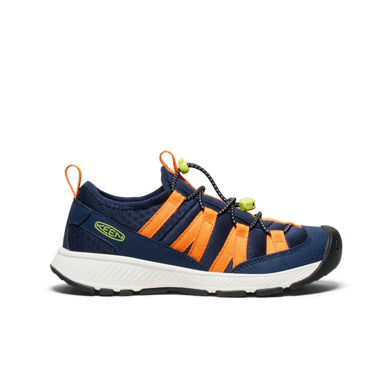 Motozoa Sneaker für große Kids | Naval Academy/Bright Marigold