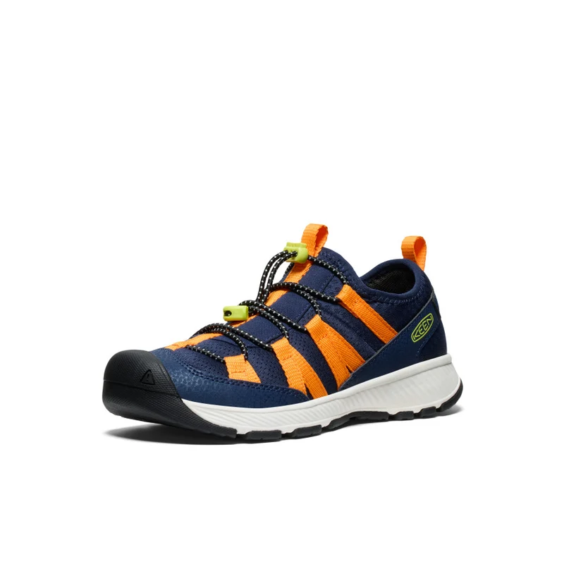 Motozoa Sneaker für große Kids | Naval Academy/Bright Marigold