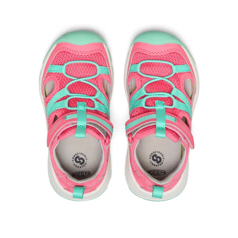 Motozoa Sandale für kleine Kids | Pink Lemonade/Cabbage