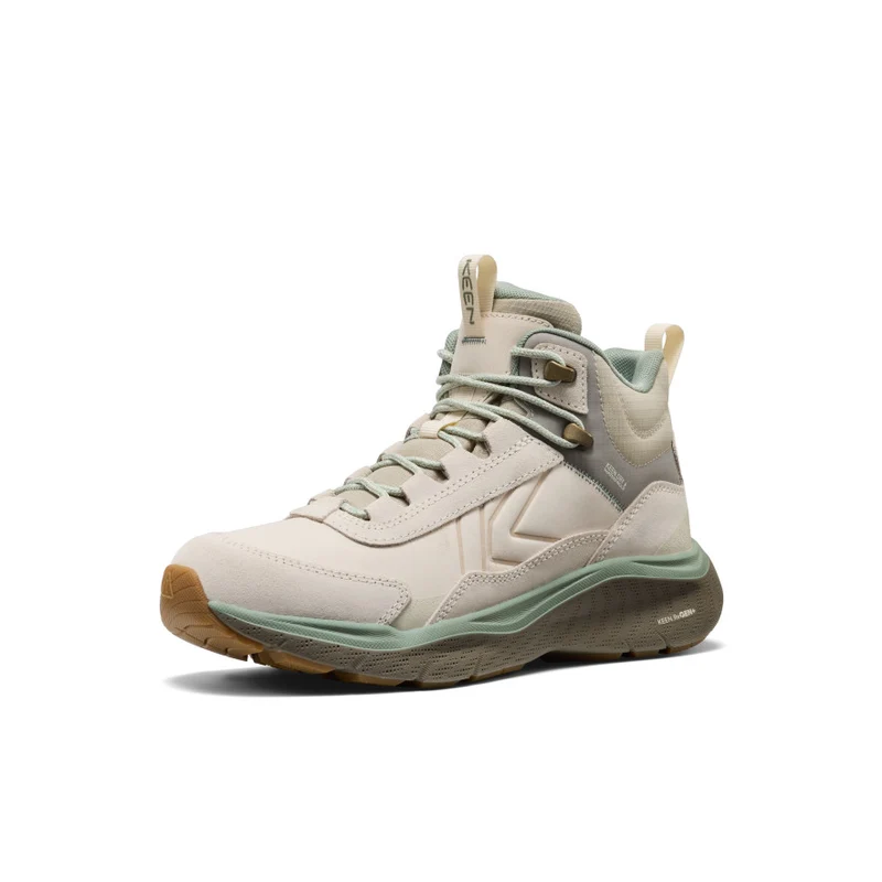 Leiki Leder Wasserdichte Wanderstiefel | Birch/Lily Pad