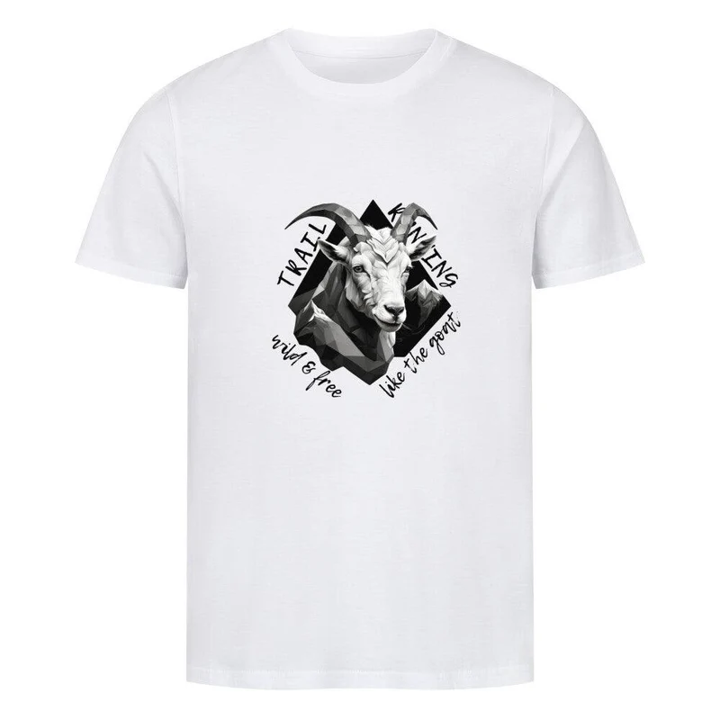 wild and free like the goat - Bio Premium Shirt